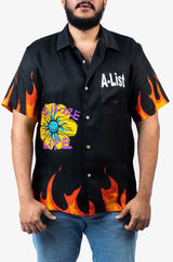 A-List Bowling Shirt - Black